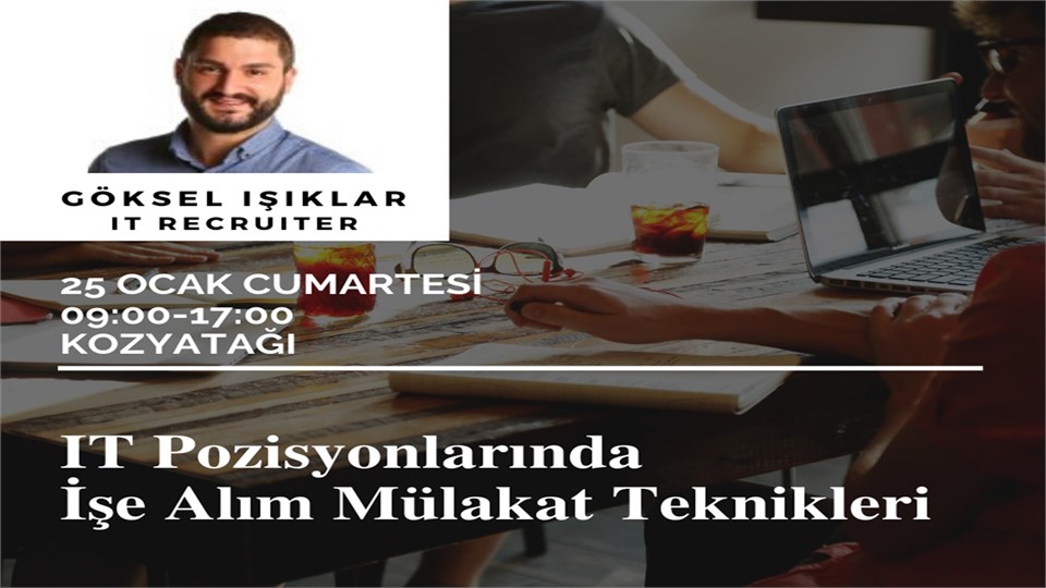 IT Teknik Pozisyonlarında İşe Alım Mülakat Teknikleri Eğitimi