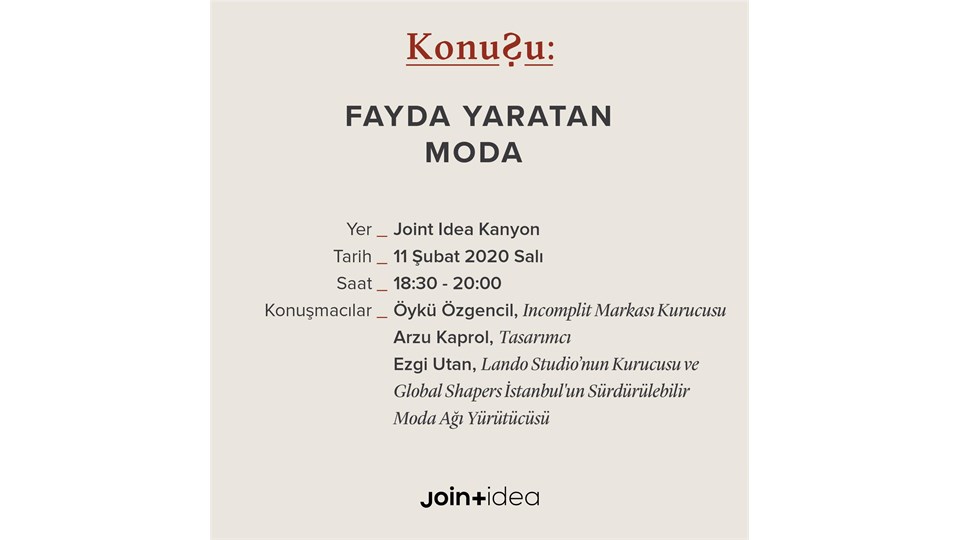 KonuŞu: Fayda Yaratan Moda