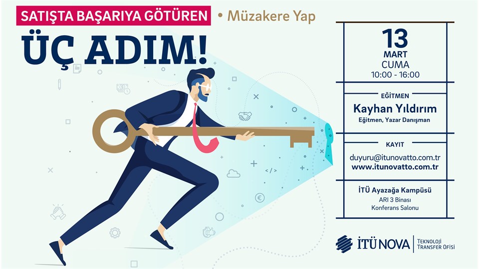 Satışta Başarıya Götüren 3 Adım Serisi 2. Eğitim: Müzakere Yap!