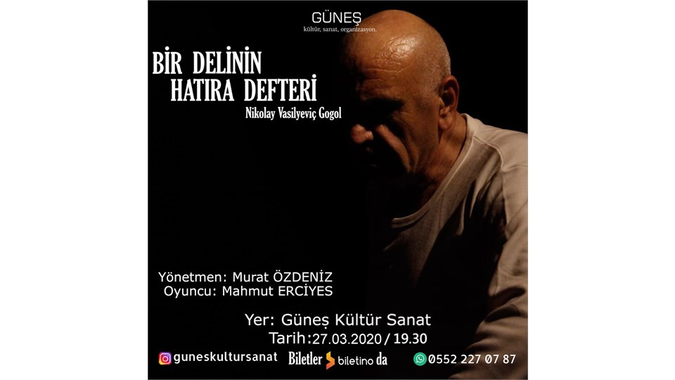 BİR DELİNİN HATIRA DEFTERİ - Tiyatro Oyunu