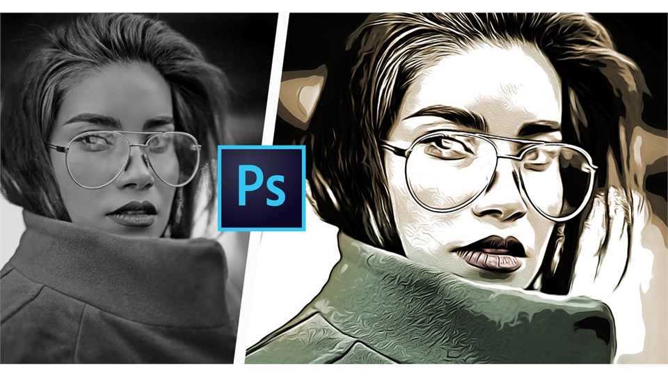 Online Photoshop Eğitimi (Fotoğrafı İllüstrasyona Çevirme)