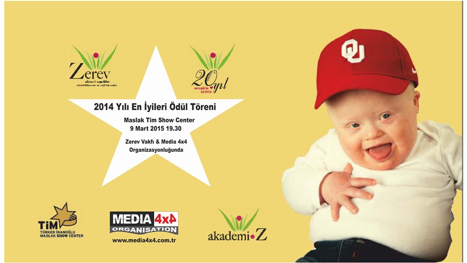 Zerev Vakfı 2014 Yılının En İyileri Ödül Gecesi