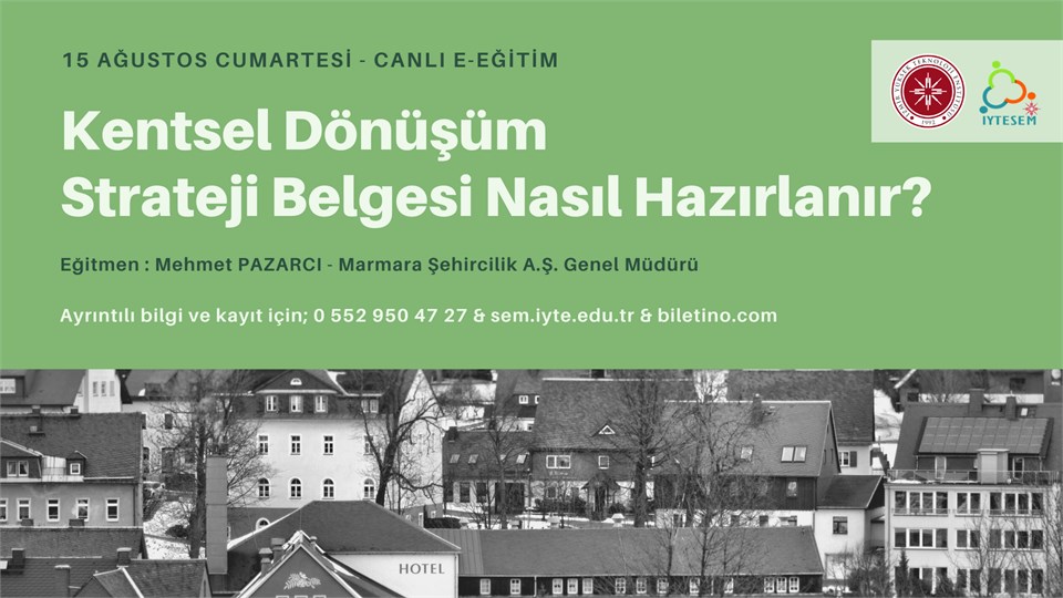 Kentsel Dönüşüm Strateji Belgesi Nasıl Hazırlanır?
