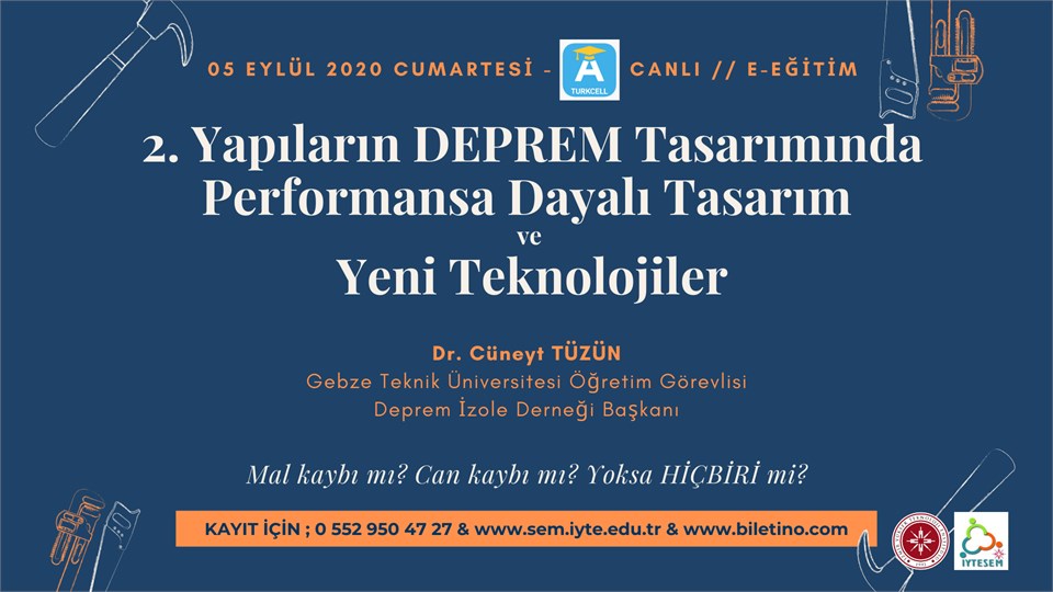 2. Yapıların DEPREM Tasarımında Performansa Dayalı Tasarım ve Yeni Teknolojiler