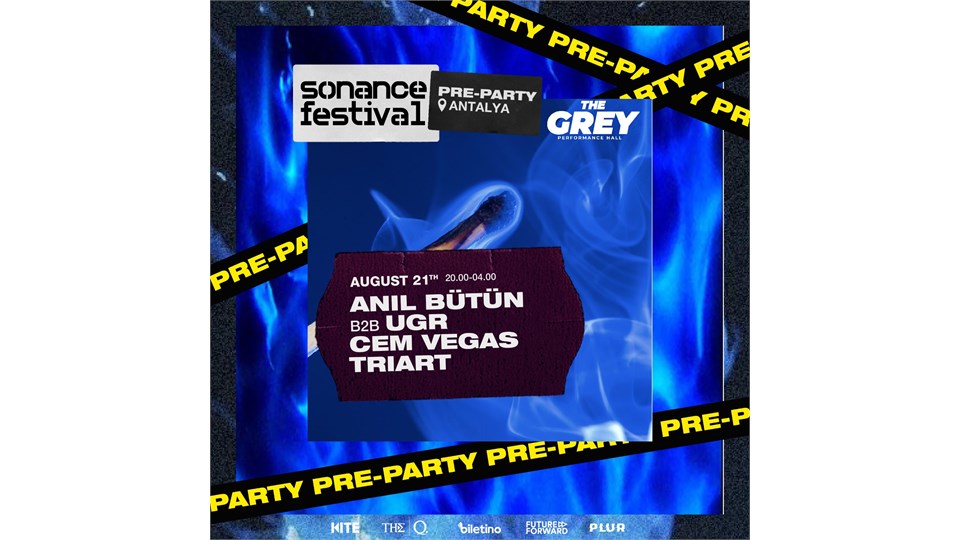 Sonance Festival Pre-Party / Anıl Bütün B2B UGR, Cem Vegas, Triart