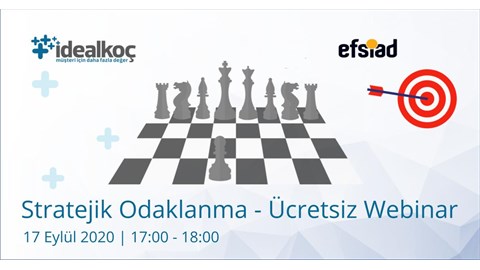 Stratejik Odaklanma - Ücretsiz Webinar