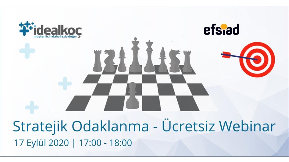 Stratejik Odaklanma - Ücretsiz Webinar