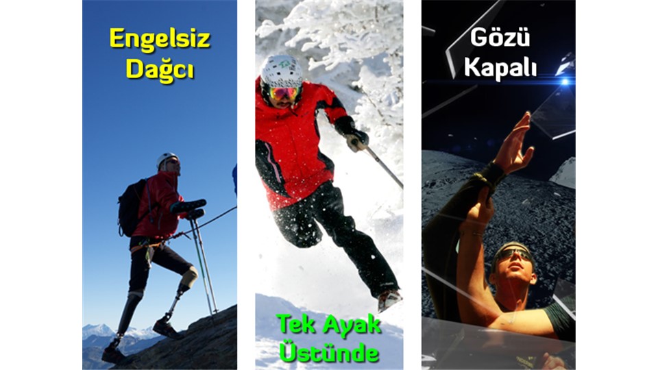 Engelsiz Dağcı / Vasu Sojitra : Tek Ayak Üstünde / Gözü Kapalı  - 27 Nisan 2015 - Pazartesi - 17:00