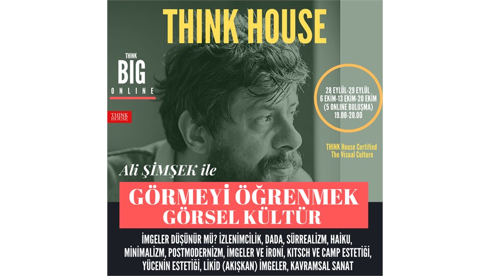 Ali Şimşek ile Görmeyi Öğrenmek: Görsel Kültür (ONLINE)/28-29 Eylül ve 6-13-20 Ekim
