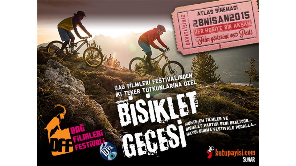 Bisiklet Gecesi Kombine Bilet - 28 Nisan 2015 Salı - 19:30