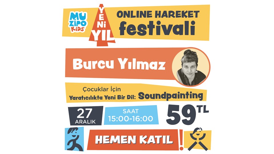 Muzipo Kids Çocuklar için Soundpainting Atölyesi | ONLINE