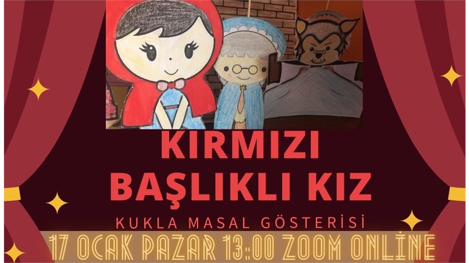 Kırmızı Başlıklı Kız Kukla Masal Gösterisi