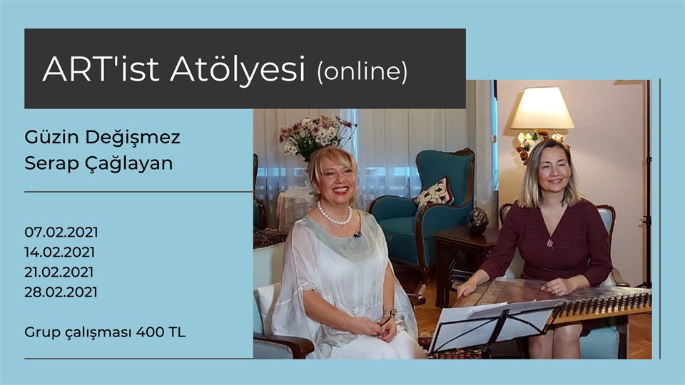 ART'ist Atölyesi - Güzin Değişmez & Serap Çağlayan (grup çalışması)