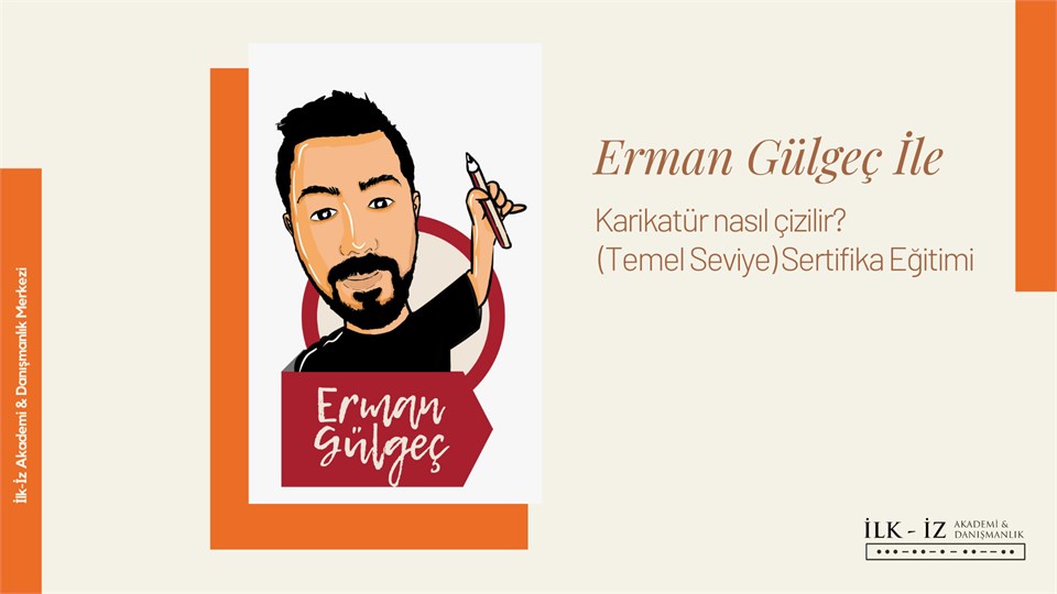 Online "Karikatür nasıl çizilir?" (Temel Seviye) Sertifika Eğitimi