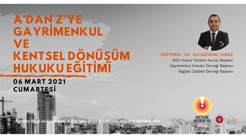 Kentsel Dönüşüm ve Gayrimenkul Hukuku