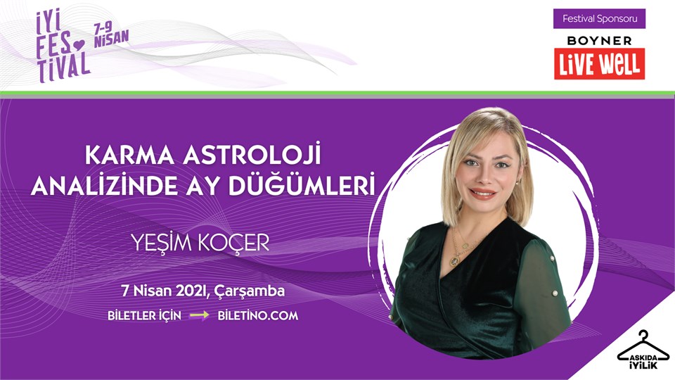 İyi Festival - Karma Astroloji Analizinde Ay Düğümleri