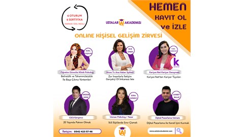 USTALAR AKADEMİSİ ONLINE KGZ KAYIT OL İZLE 