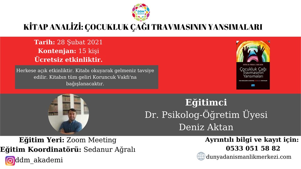 KİTAP ANALİZİ: ÇOCUKLUK ÇAĞI TRAVMASININ YANSIMALARI