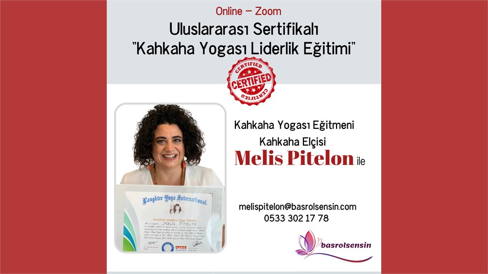 Uluslararası Sertifikalı Kahkaha Yogası Liderlik Eğitimi