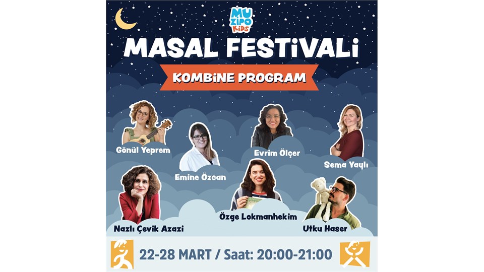 MUZİPO KIDS MASAL FESTİVALİ KOMBİNE PROGRAM | ONLINE