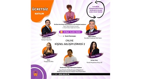 ONLINE KİŞİSEL GELİŞİM ZİRVESİ 2