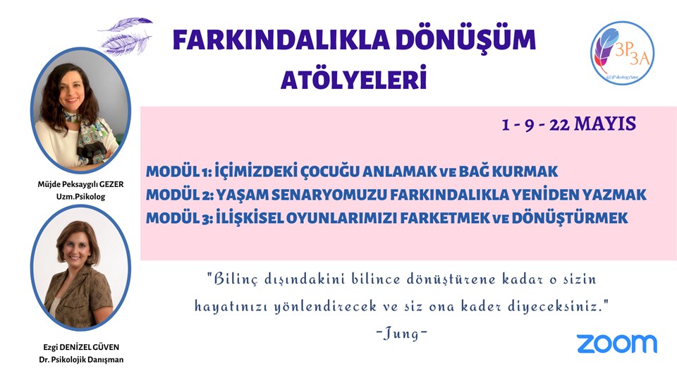FARKINDALIKLA DÖNÜŞÜM ATÖLYELERİ (3 MODÜL PAKET)