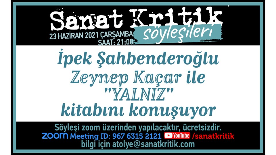 İpek Şahbenderoğlu, Zeynep Kaçar ile Yalnız Kitabını Konuşuyor!