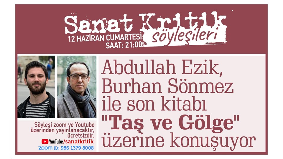 Abdullah Ezik, Burhan Sönmez ile Son Kitabı "Taş ve Gölge" Üzerine Konuşuyor!
