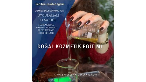 Doğal Kozmetik Eğitimi - 14 Modül