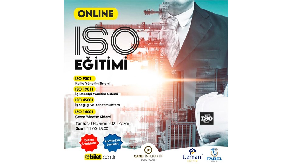 ÜCRETSİZ ONLINE ISO KALİTE YÖNETİM SİSTEMLERİ GELİŞİM ZİRVESİ -4-