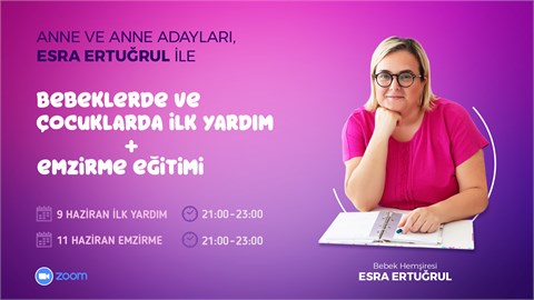Bebeklerde, Çocuklarda İlk Yardım ve Emzirme Eğitimi