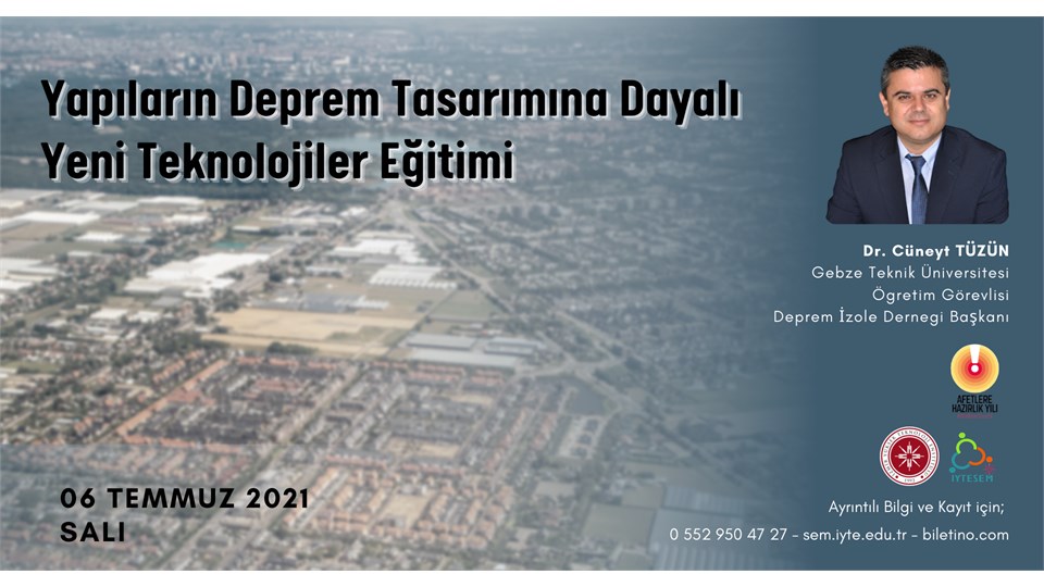 Yapıların Deprem Tasarımına Dayalı Yeni Teknolojiler