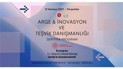 ARGE ve İNOVASYON TEŞVİK DANIŞMANLIĞI