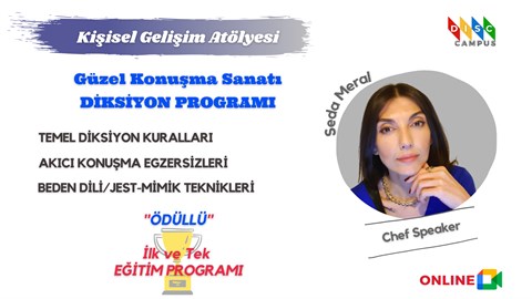 Güzel Konuşma Sanatı ''DİKSİYON EĞİTİMİ PROGRAMI'' 