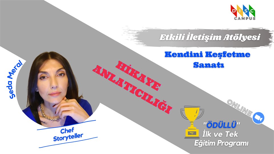 Kendini Keşfetme Sanatı ''HİKAYE ANLATICILIĞI'' Online