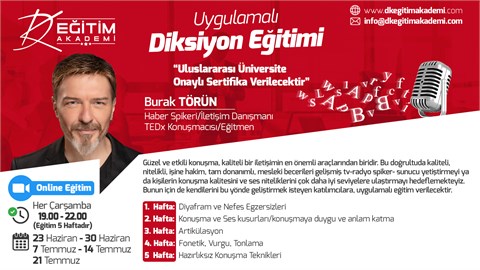Uygulamalı Diksiyon Eğitimi