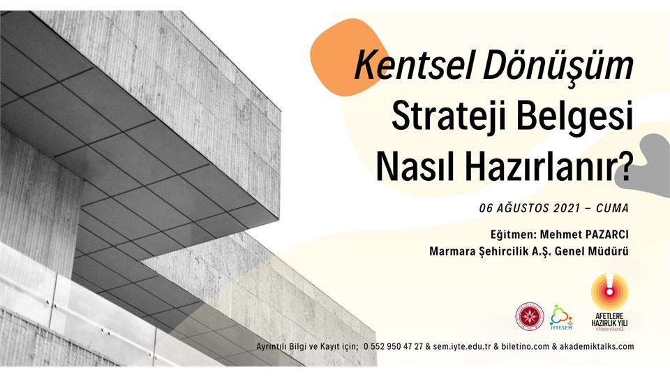 Kentsel Dönüşüm Strateji Belgesi