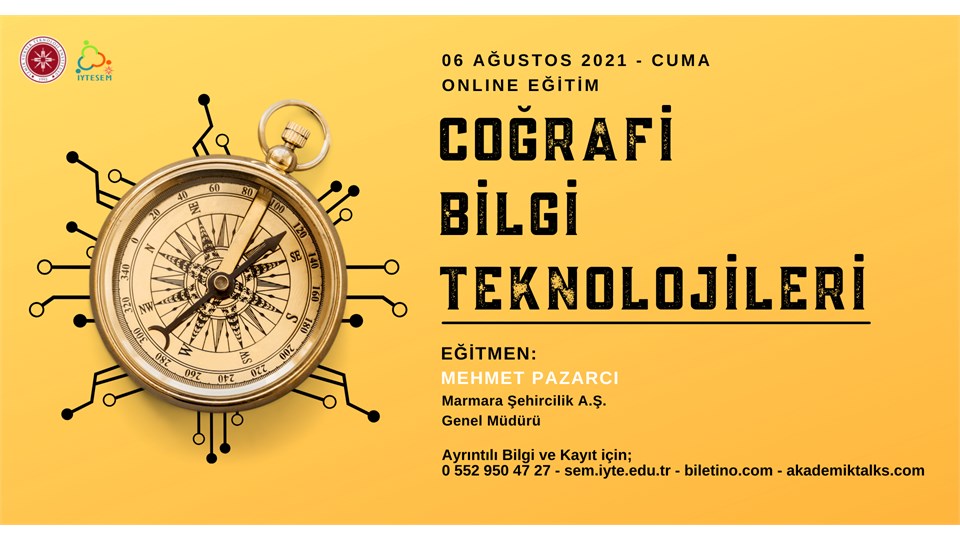 COĞRAFİ BİLGİ SİSTEMLERİ ve TEKNOLOJİLERİ (CBS)