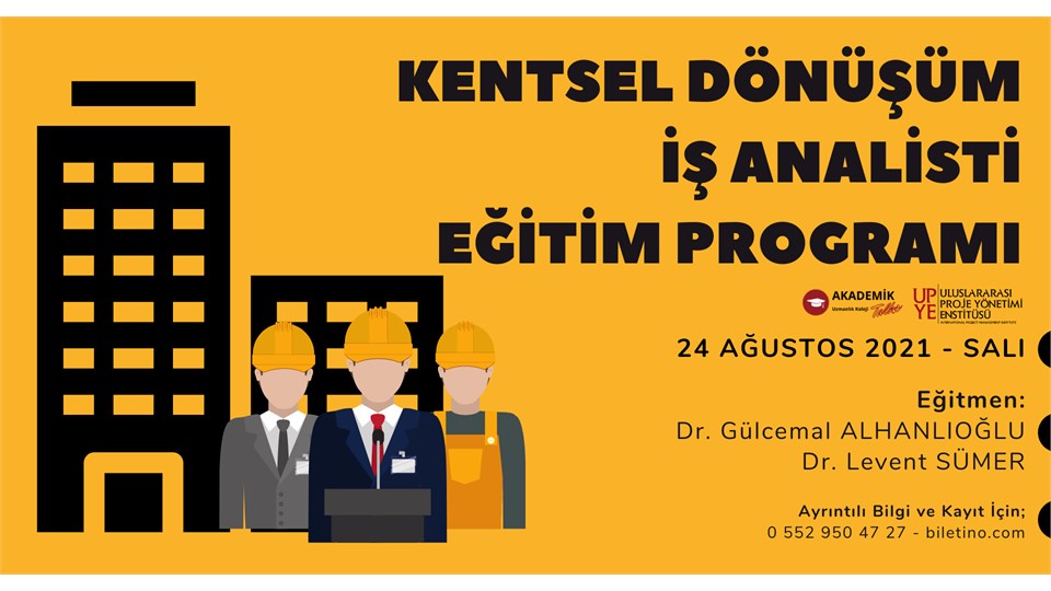 Kentsel Dönüşüm İş Analisti Eğitim Programı