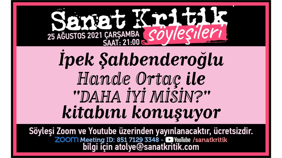 İpek Şahbenderoğlu, Hande Ortaç ile "Daha İyi Misin?" Kitabını Konuşuyor!