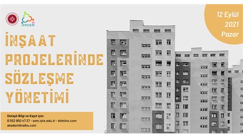 İnşaat Projelerinde Sözleşme Yönetimi