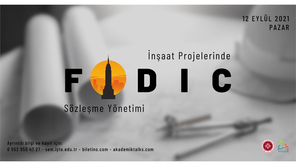 İnşaat Projelerinde FIDIC Sözleşme YÖNETİMİ