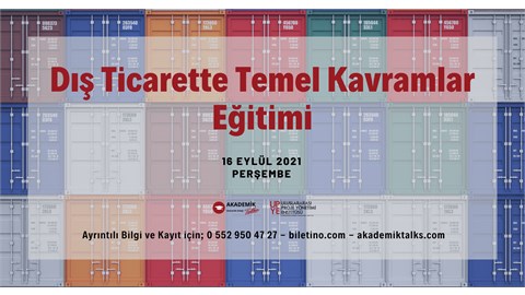 Dış Ticarette Temel Kavramlar Eğitimi