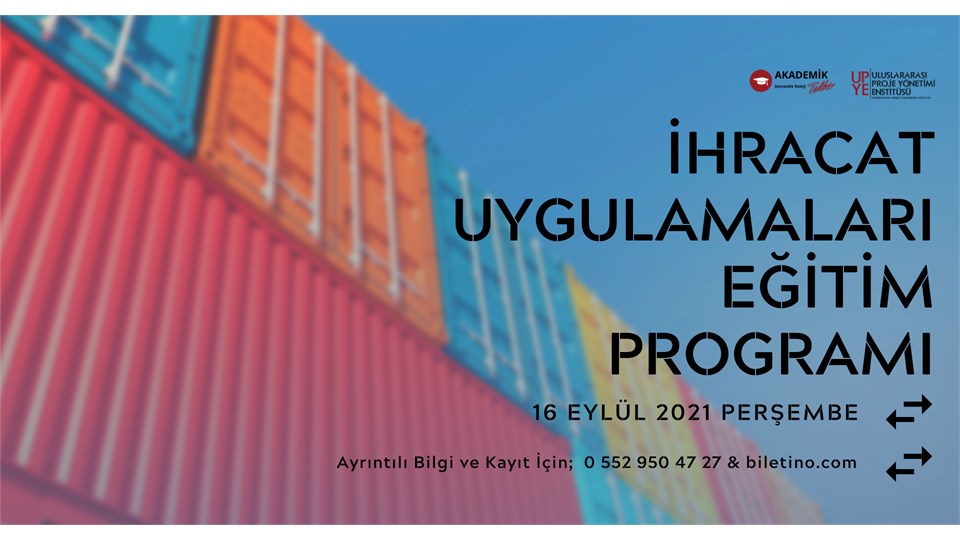 İhracat Uygulamaları Eğitim Programı