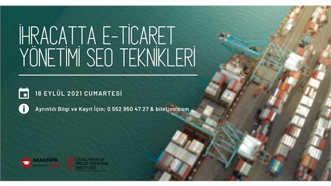 İhracatta E-Ticaret Yönetimi SEO Teknikleri