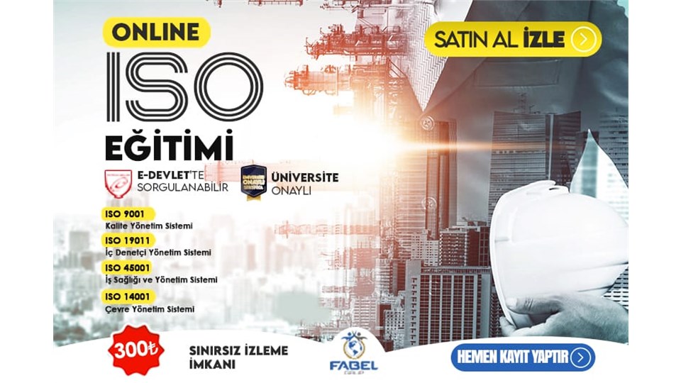 ISO KALİTE YÖNETİM SİSTEMLERİ GELİŞİM ZİRVESİ SATIN AL İZLE OFFLİNE