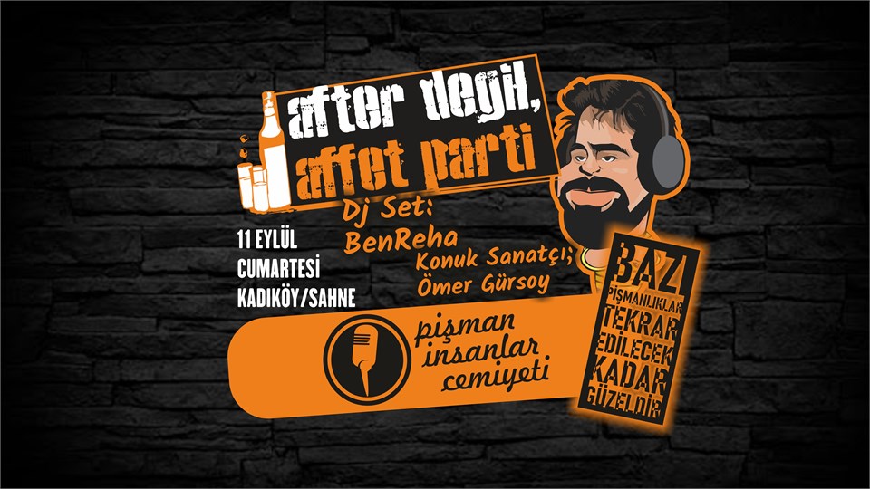 After Değil, Affet Parti | Pi Cemiyeti