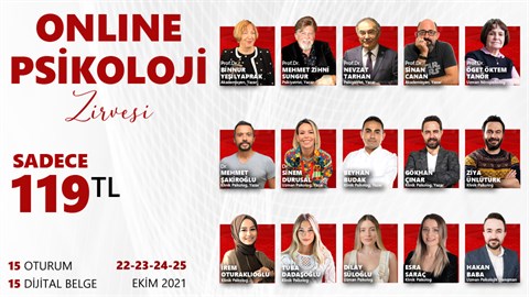 ONLINE PSİKOLOJİ ZİRVESİ / 22-23-24-25 Ekim