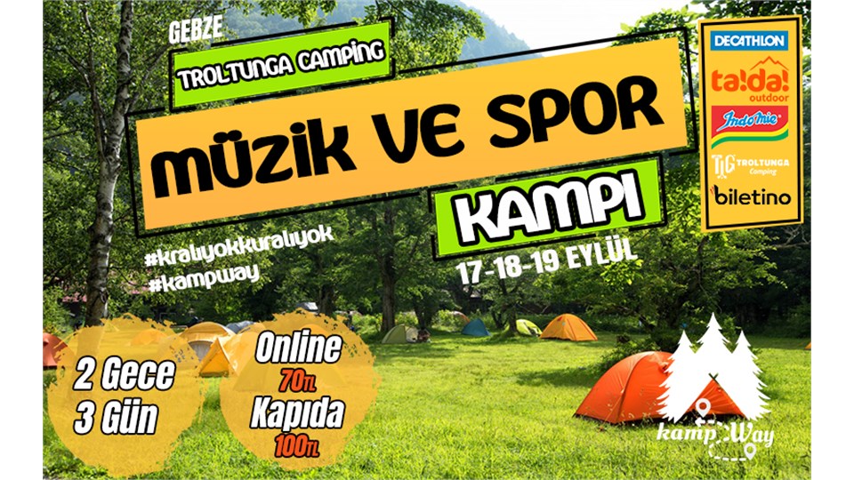 Müzik ve Spor Kampı | KampWay