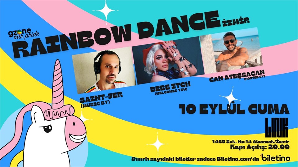 GZone Rainbow Dance Party İzmir - CUMA